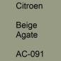 Preview: Citroen, Beige Agate, AC-091.